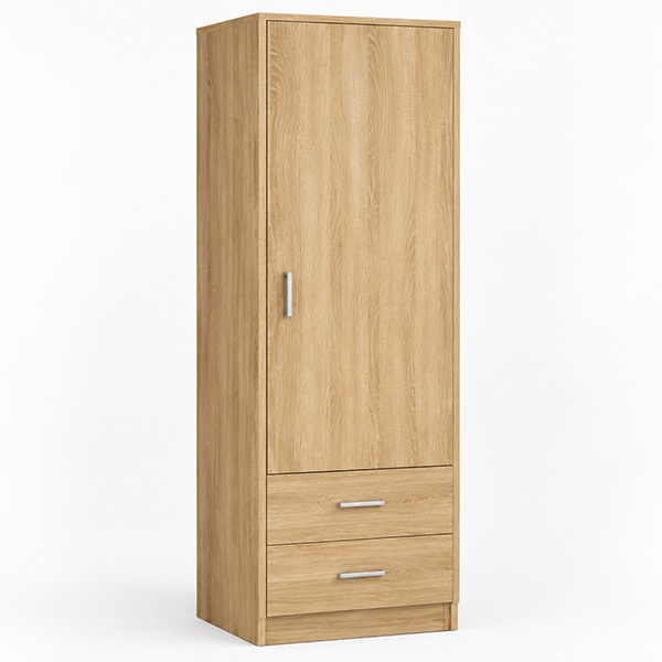 کمد لباس تک درب دوکشو K426
